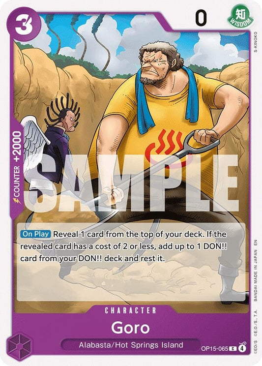 Image for Goro [OP15-065] - One Piece Card Game