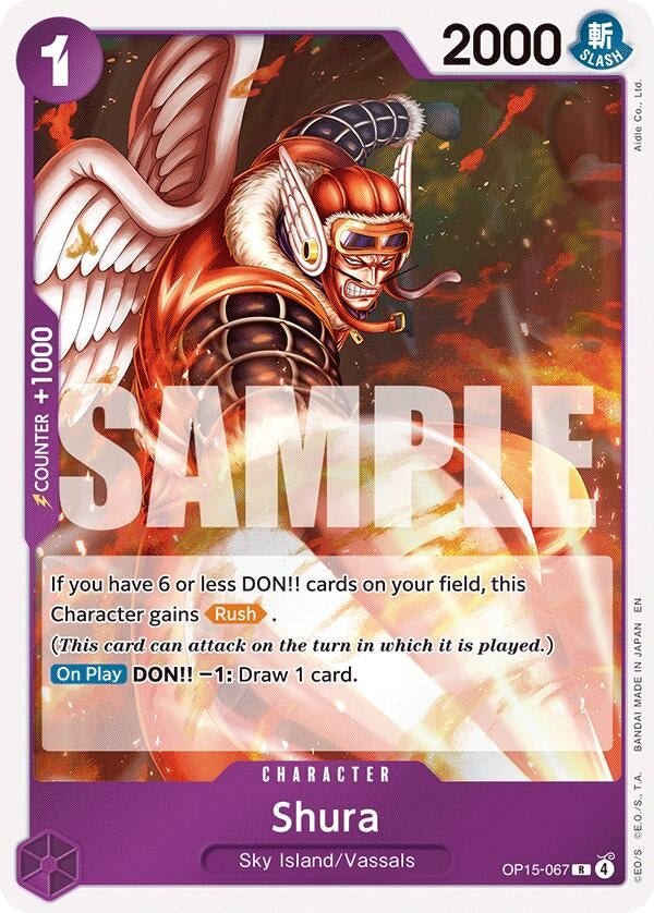 Image for Shura [OP15-067] - One Piece Card Game