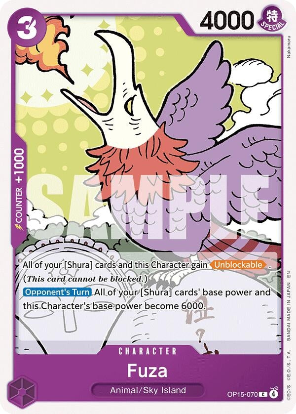 Image for Fuza [OP15-070] - One Piece Card Game