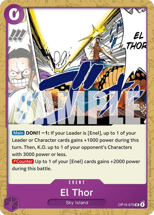 Image for El Thor [OP15-075] - One Piece Card Game