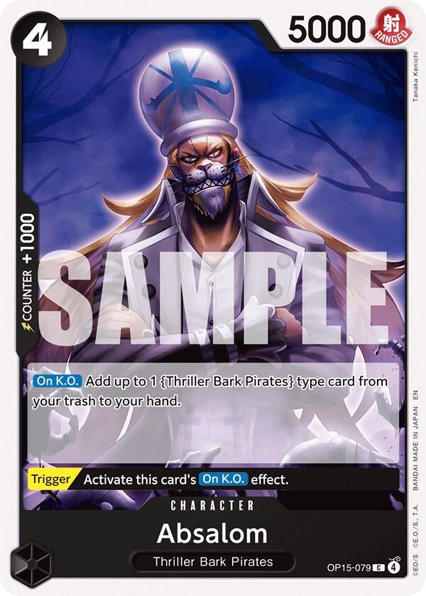 Image for Absalom [OP15-079] - One Piece Card Game