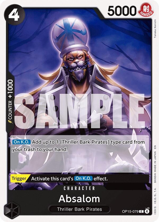 Image for Absalom [OP15-079] - One Piece Card Game