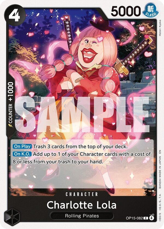 Image for Charlotte Lola [OP15-082] - One Piece Card Game
