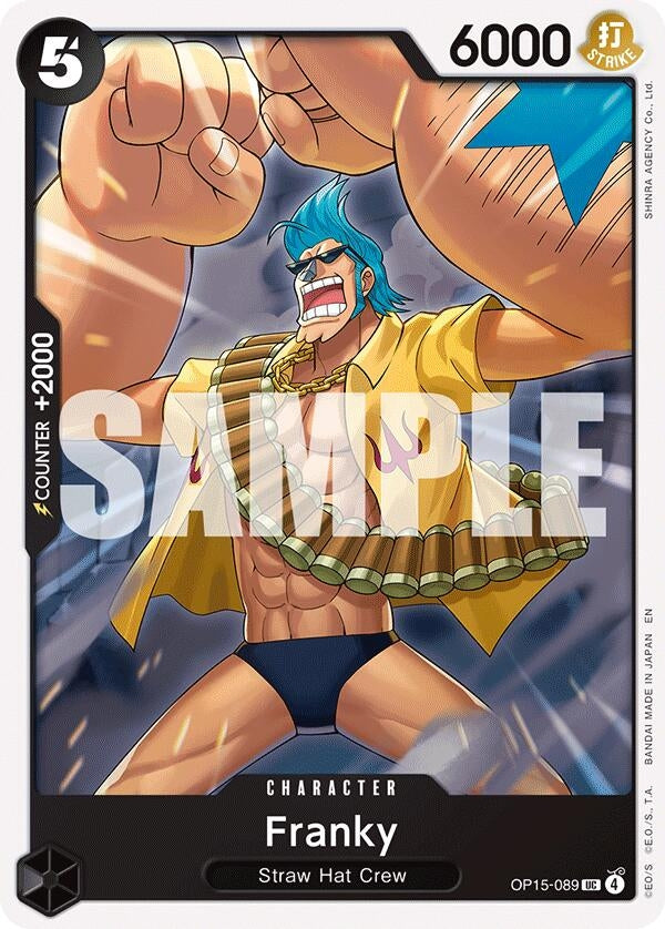 Image for Franky [OP15-089] - One Piece Card Game