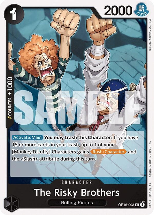 Image for The Risky Brothers [OP15-093] - One Piece Card Game