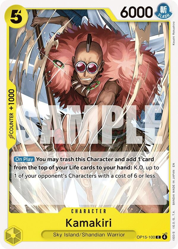 Image for Kamakiri [OP15-100] - One Piece Card Game