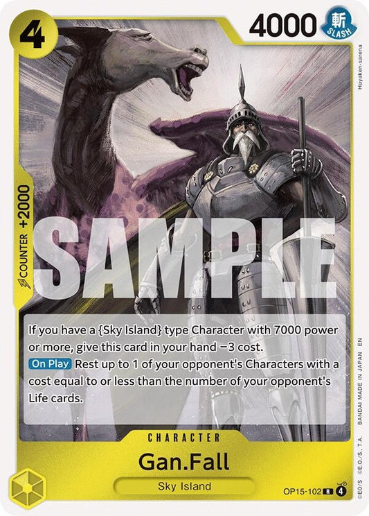Image for Gan.Fall [OP15-102] - One Piece Card Game