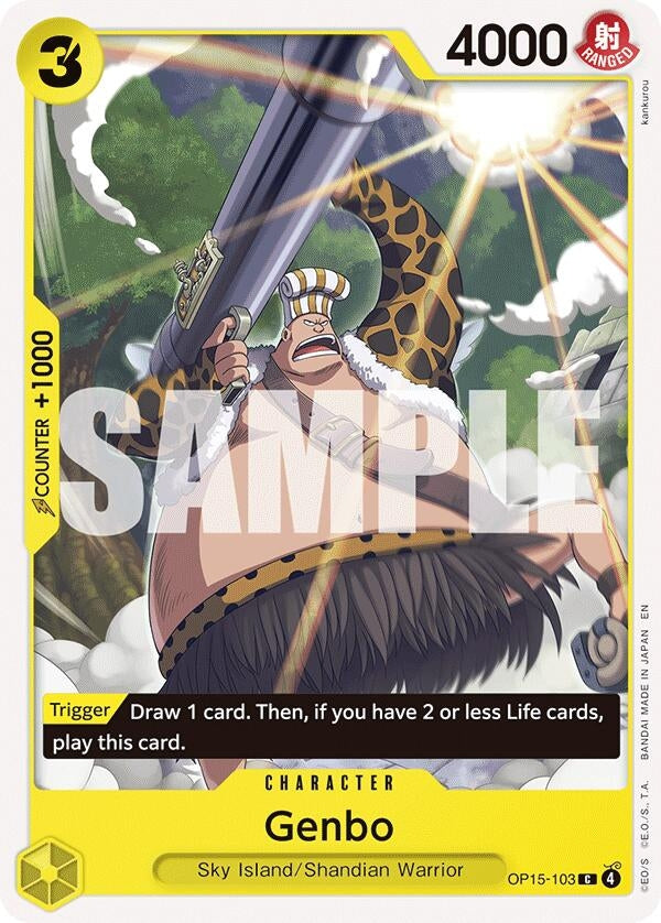 Image for Genbo [OP15-103] - One Piece Card Game