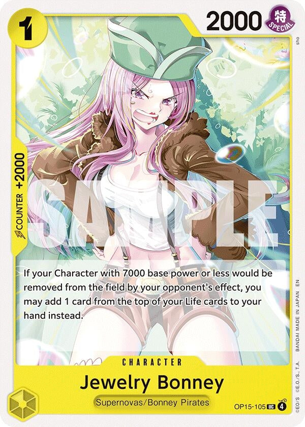 Image for Jewelry Bonney (OP15-105) [OP15-105] - One Piece Card Game