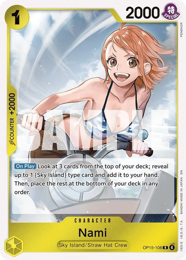 Image for Nami (OP15-108) [OP15-108] - One Piece Card Game