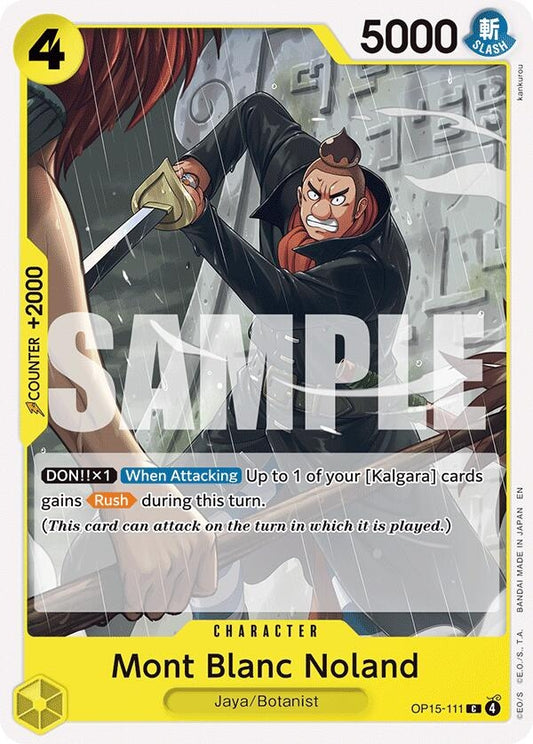 Image for Mont Blanc Noland [OP15-111] - One Piece Card Game