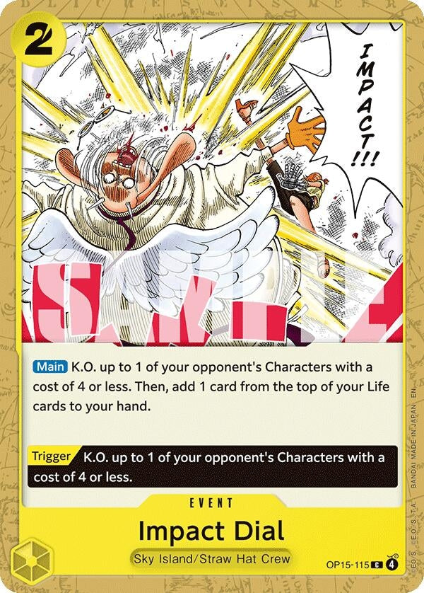 Image for Impact Dial [OP15-115] - One Piece Card Game