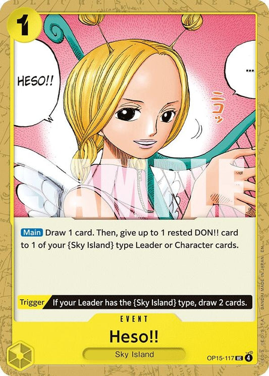 Image for Heso!! [OP15-117] - One Piece Card Game