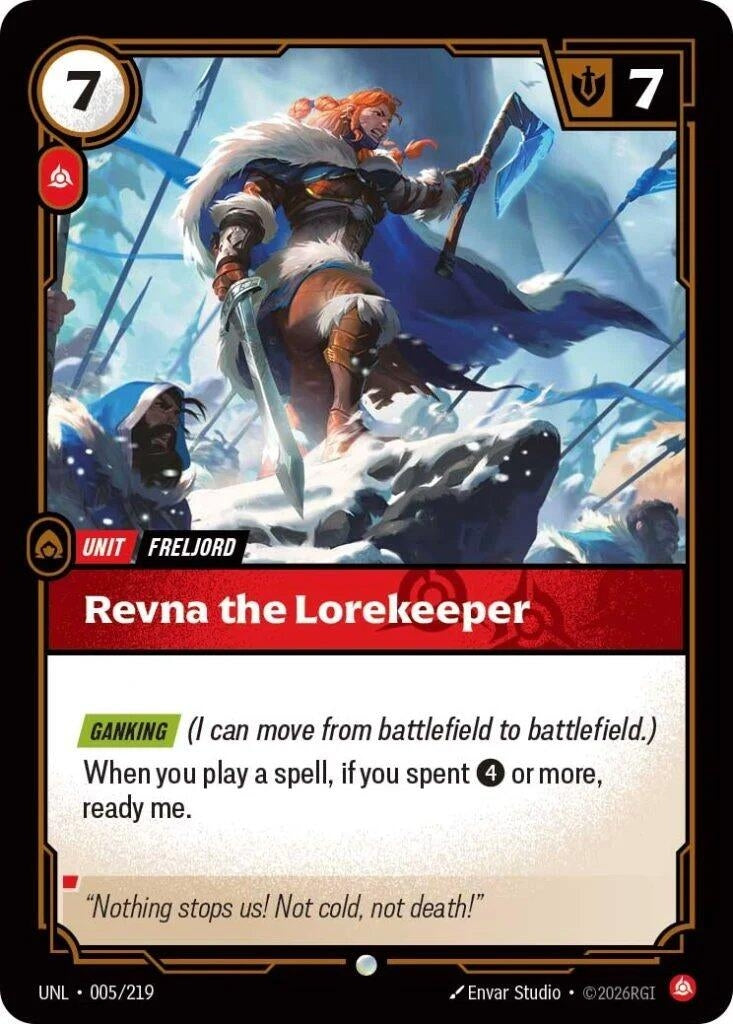 Image for Revna the Lorekeeper [005/219] - Riftbound: League of Legends Trading Card Game