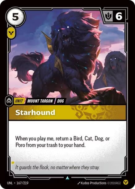 Image for Starhound [167/219] - Riftbound: League of Legends Trading Card Game