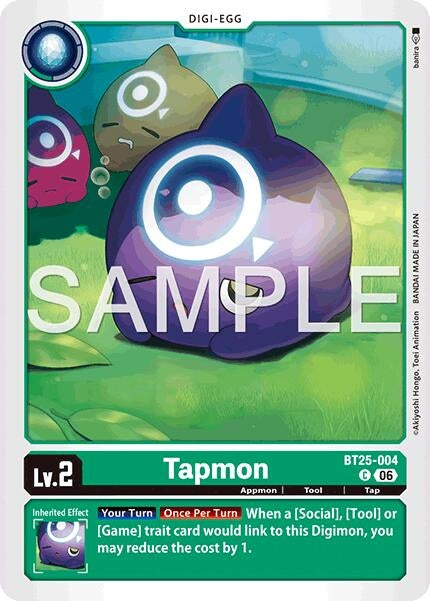 Image for Tapmon [BT25-004 C] - Digimon Card Game