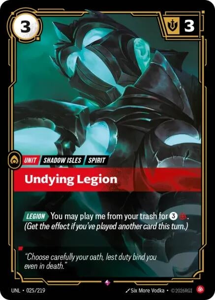 Image for Undying Legion [025/219] - Riftbound: League of Legends Trading Card Game