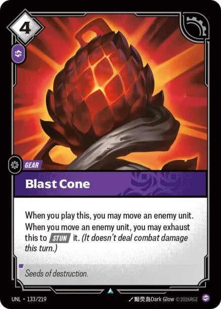 Image for Blast Cone [133/219] - Riftbound: League of Legends Trading Card Game
