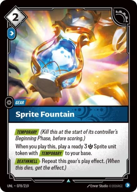 Image for Sprite Fountain [078/219] - Riftbound: League of Legends Trading Card Game