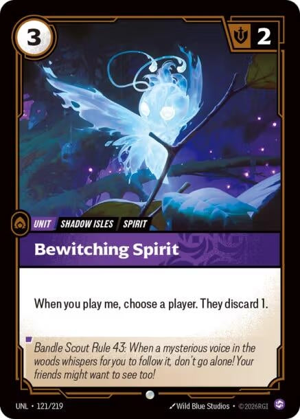 Image for Bewitching Spirit [121/219] - Riftbound: League of Legends Trading Card Game
