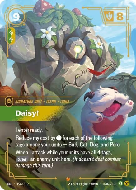 Image for Daisy! [196/219] - Riftbound: League of Legends Trading Card Game