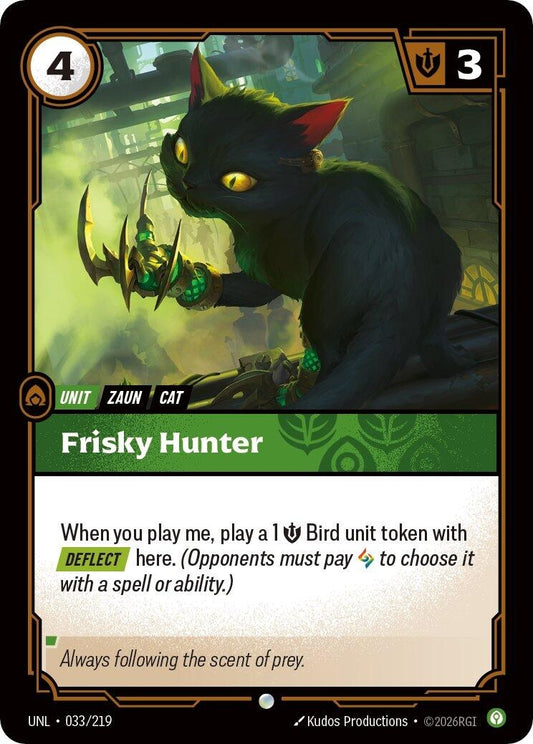 Image for Frisky Hunter [033/219] - Riftbound: League of Legends Trading Card Game