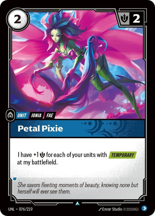 Image for Petal Pixie [076/219] - Riftbound: League of Legends Trading Card Game