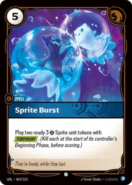 Image for Sprite Burst [069/219] - Riftbound: League of Legends Trading Card Game