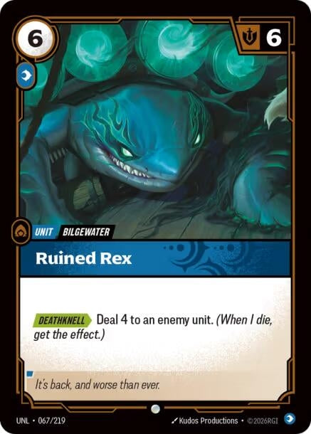 Image for Ruined Rex [067/219] - Riftbound: League of Legends Trading Card Game
