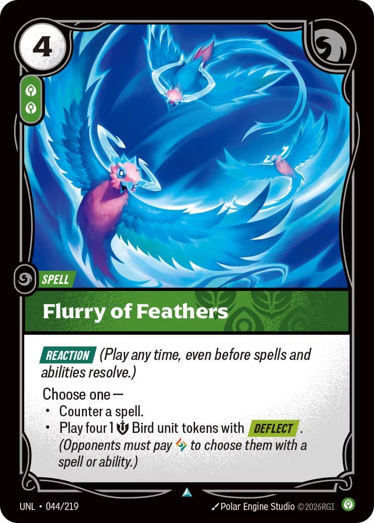 Image for Flurry of Feathers [044/219] - Riftbound: League of Legends Trading Card Game