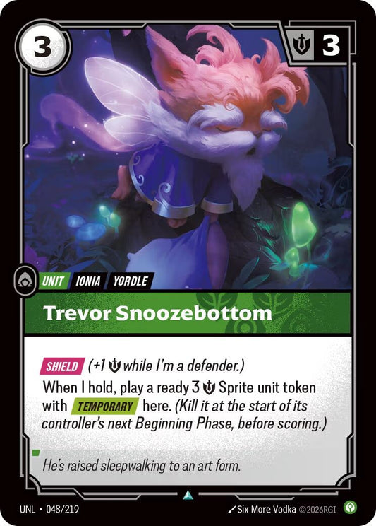 Image for Trevor Snoozebottom [048/219] - Riftbound: League of Legends Trading Card Game