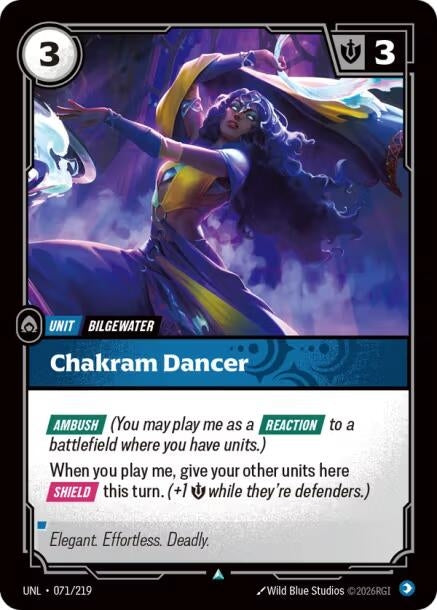 Image for Chakram Dancer [071/219] - Riftbound: League of Legends Trading Card Game