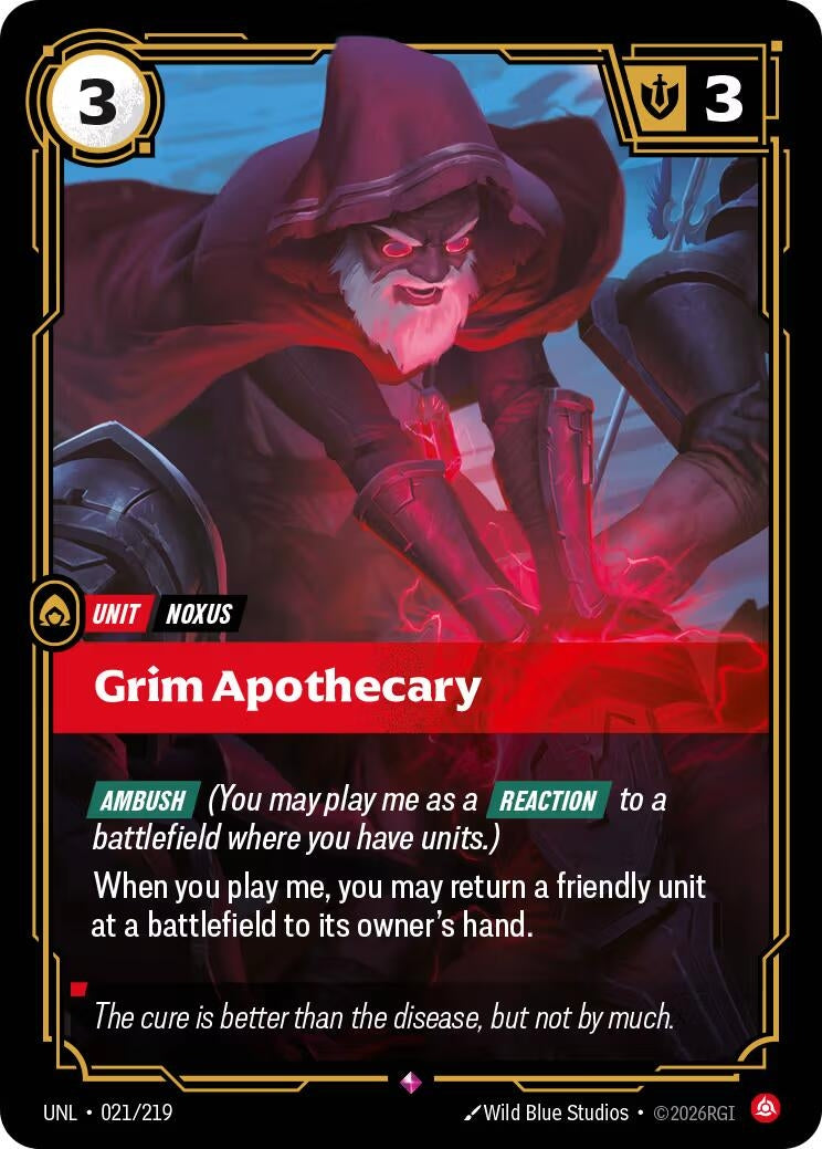 Image for Grim Apothecary [021/219] - Riftbound: League of Legends Trading Card Game