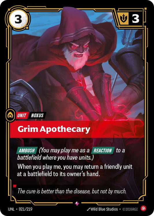 Image for Grim Apothecary [021/219] - Riftbound: League of Legends Trading Card Game