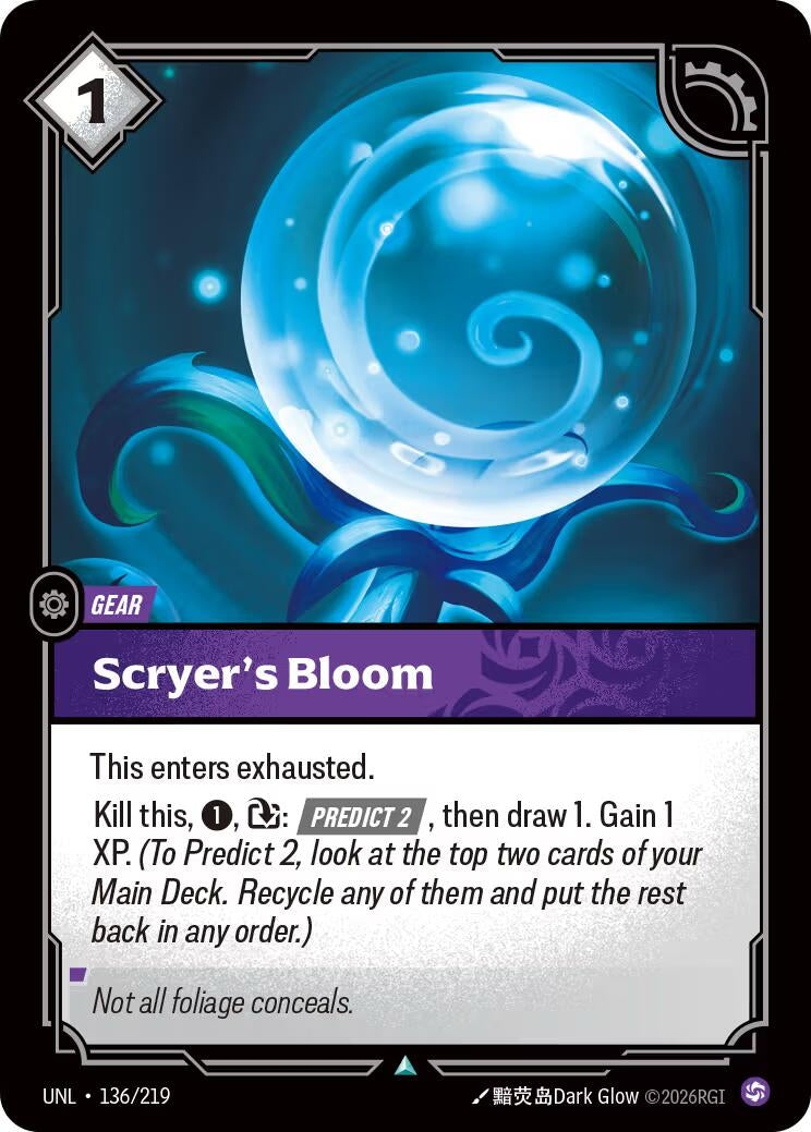Image for Scryer's Bloom [136/219] - Riftbound: League of Legends Trading Card Game