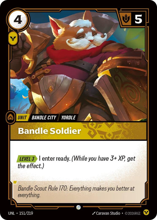 Image for Bandle Soldier [151/219] - Riftbound: League of Legends Trading Card Game
