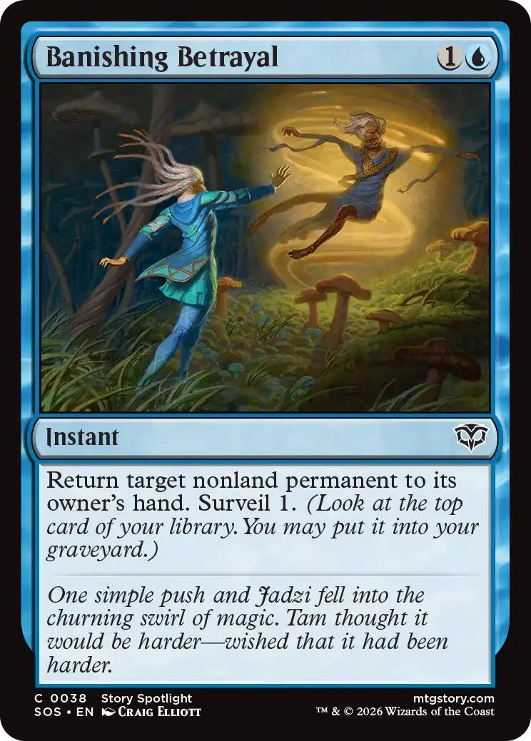 Image for Banishing Betrayal [38] - Magic: The Gathering