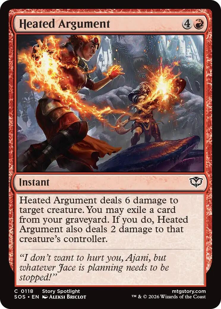 Image for Heated Argument [118] - Magic: The Gathering