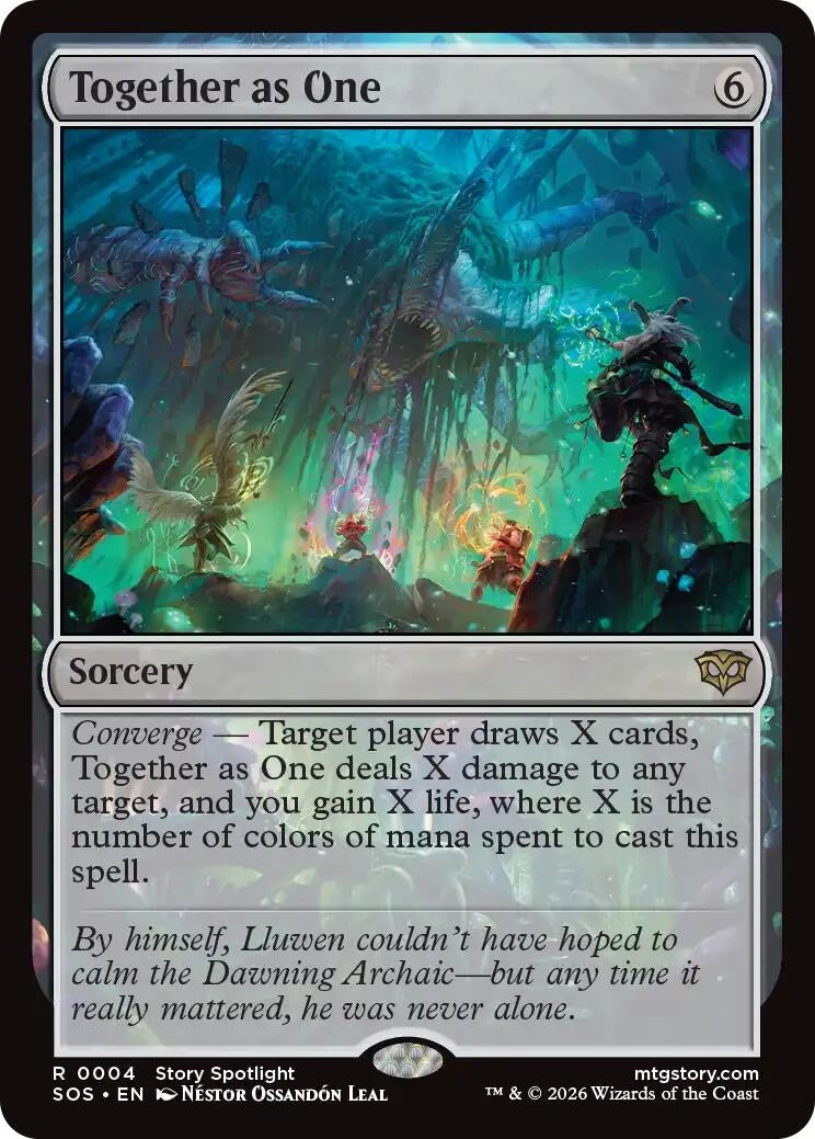 Image for Together as One [4] - Magic: The Gathering