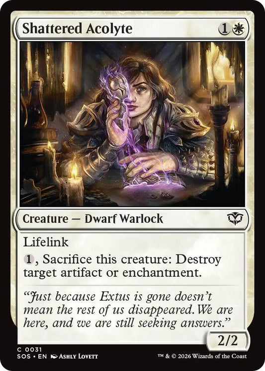 Image for Shattered Acolyte [31] - Magic: The Gathering