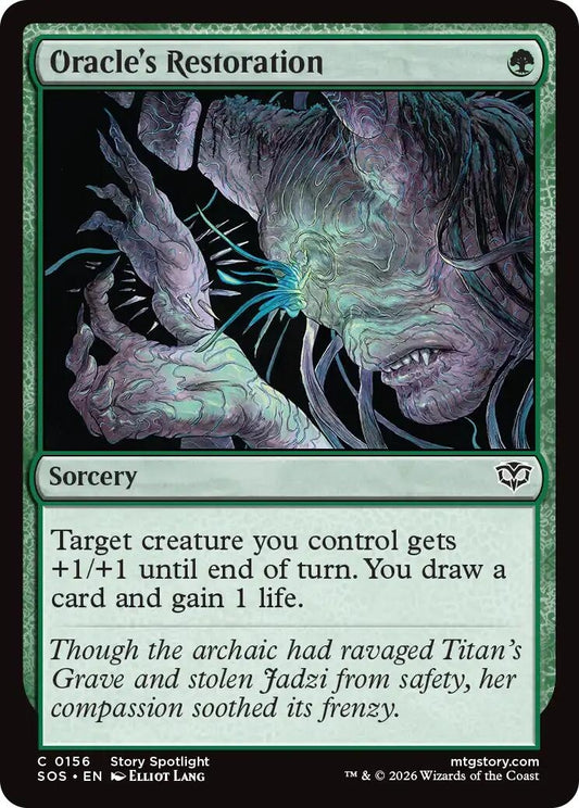 Image for Oracle's Restoration [156] - Magic: The Gathering