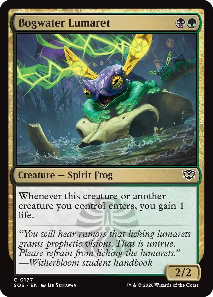 Image for Bogwater Lumaret [177] - Magic: The Gathering