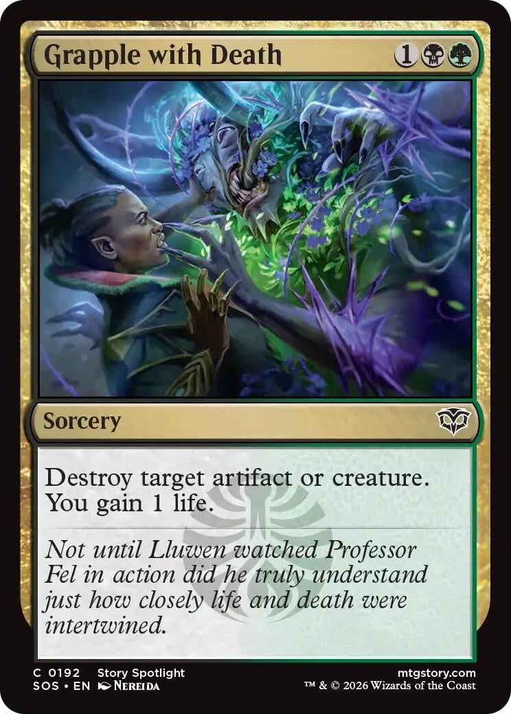Image for Grapple with Death [192] - Magic: The Gathering
