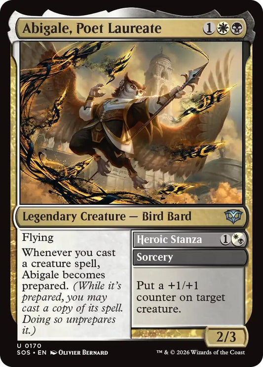 Image for Abigale, Poet Laureate [170] - Magic: The Gathering