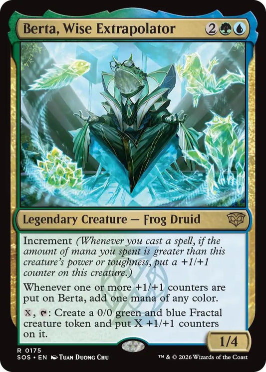 Image for Berta, Wise Extrapolator [175] - Magic: The Gathering