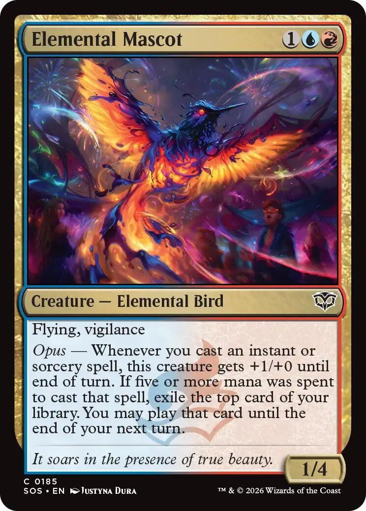 Image for Elemental Mascot [185] - Magic: The Gathering