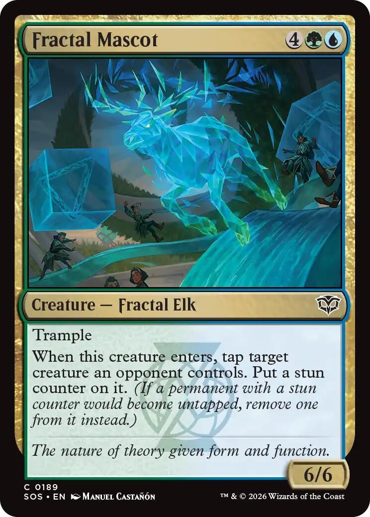 Image for Fractal Mascot [189] - Magic: The Gathering
