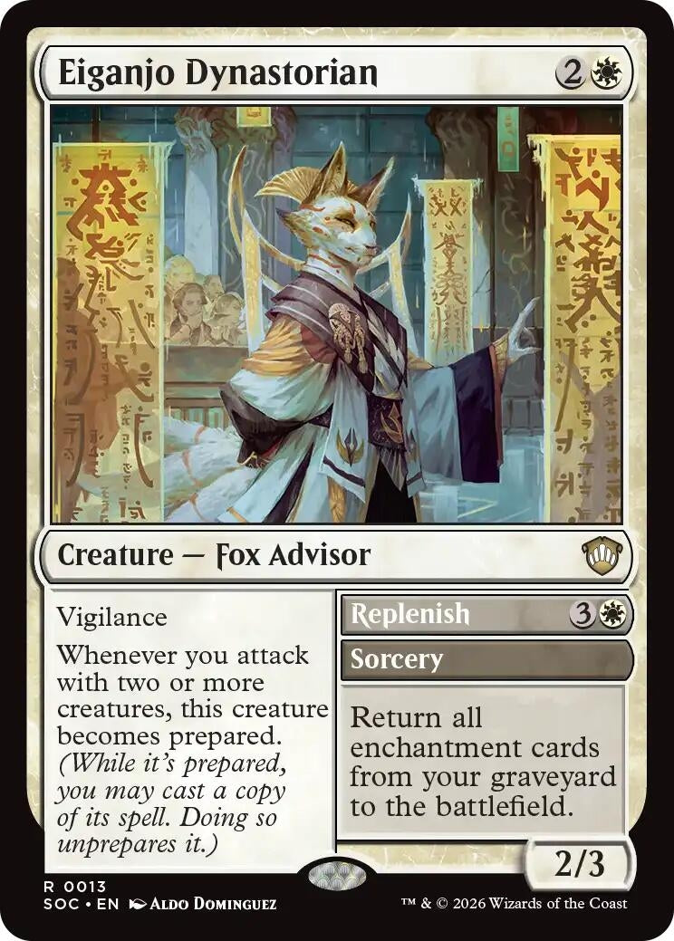 Image for Eiganjo Dynastorian [13] - Magic: The Gathering