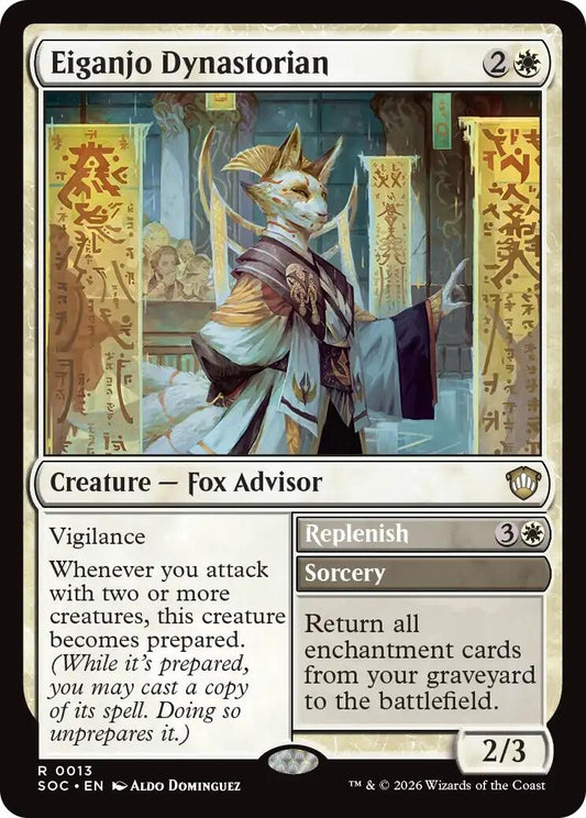 Image for Eiganjo Dynastorian [13] - Magic: The Gathering