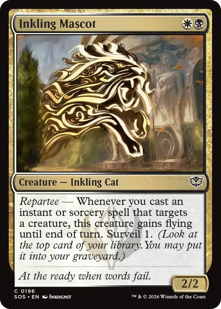 Image for Inkling Mascot [196] - Magic: The Gathering